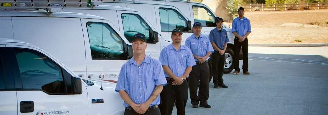 KIC Refrigeration crew ready for Mini Split Repair jobs across Little Elm